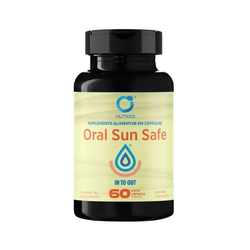 CLAREADOR DE PELE + PROTEÇÃO SOLAR ORAL