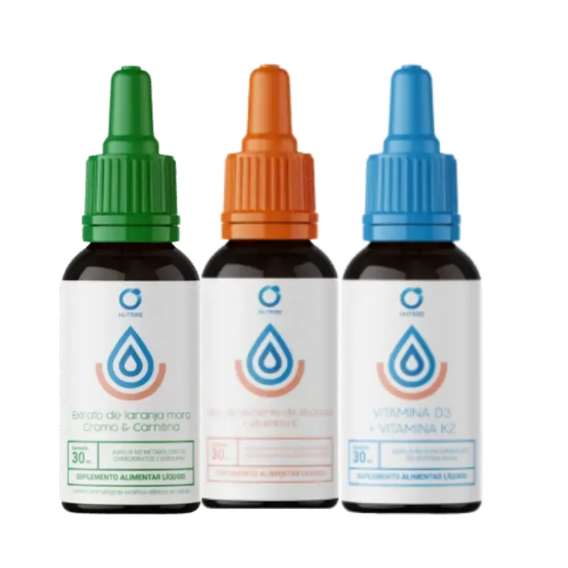KIT LARANJA MORO - COLESTEROL - VIT D3 + K2